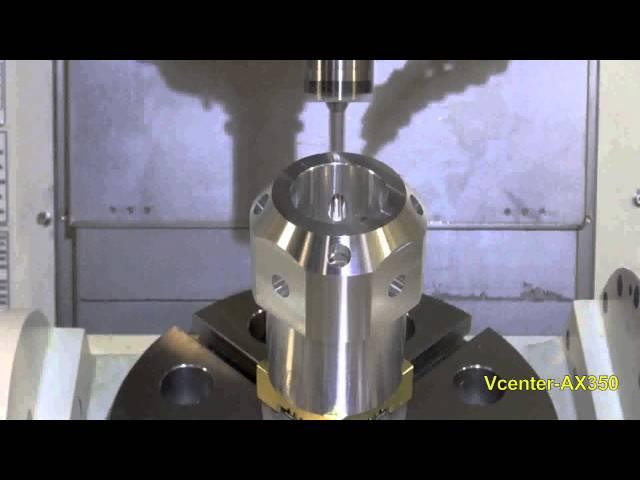 Victor Taichung Vcenter AX350 5 axis machining 4+1 axis machning