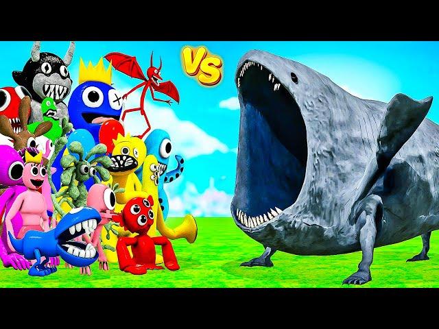 БЛУП ПРОТИВ ВСЕХ РАДУЖНЫХ ДРУЗЕЙ В ГАРРИС МОД! BLOOP VS RAINBOW FRIENDS В Garry`s Mod!