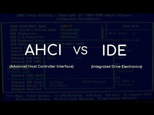 Режимы AHCI и IDE разница в скорости! HDD