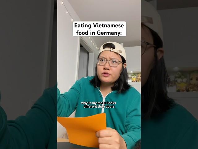 German vs. Authentic Vietnamese food