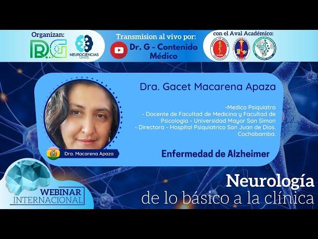 Enfermedad de Alzheimer - Dra. Gacet Macarena Apaza Alcaraz