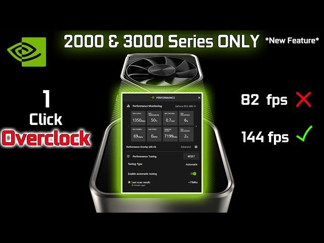 Geforce Experience OVERCLOCK in 1 Click | New *BETA* Feature  | Reach GPU's Max Potential