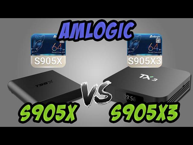 Amlogic S905x vs Amlogic S905x3