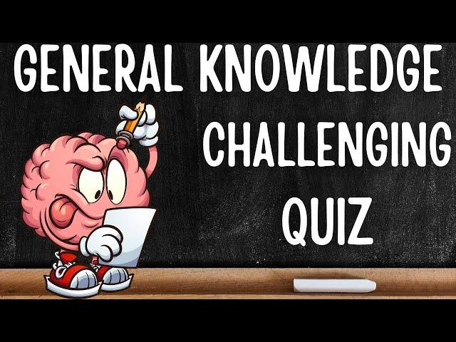 Are you good at quizzes? Then challenge yourself against these 30 general knowledge quiz questions.