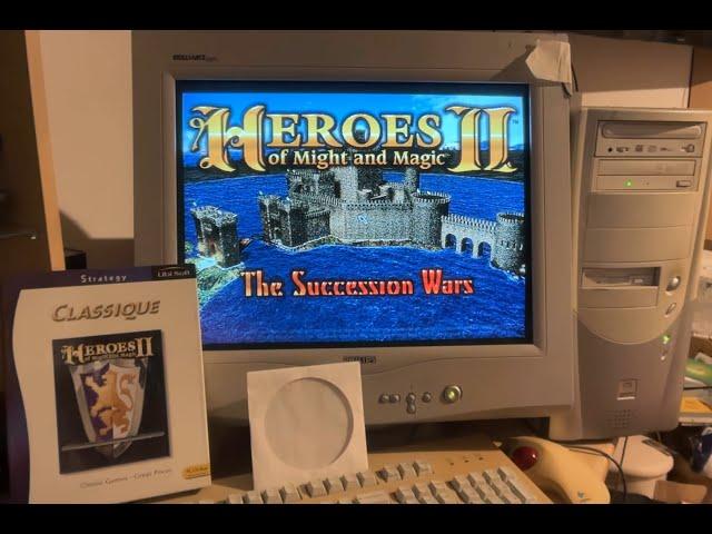 Heroes of Might and Magic II (1996)(Gameplay - Lets Play Retro PC Games in 2024) #retrogames