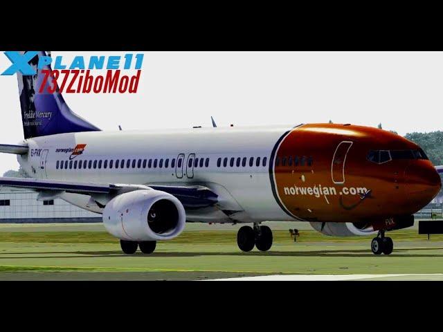 X-Plane 11 - 737ZiboMod - Munich - Milan - (Ortho4XP) - RealtimeWeather -  UltraRealistic 1080@60HD