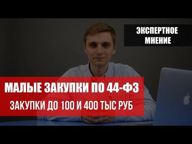 Малые закупки 44-ФЗ: что это такое и как в них участвовать