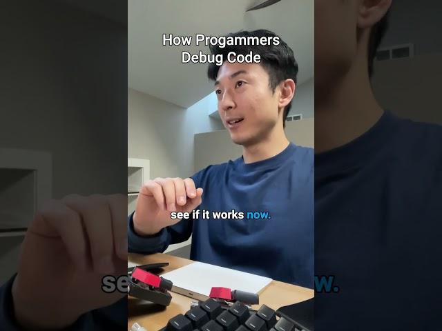 How programmers debug code #softwareengineer #programming #coding #code #programminghumor