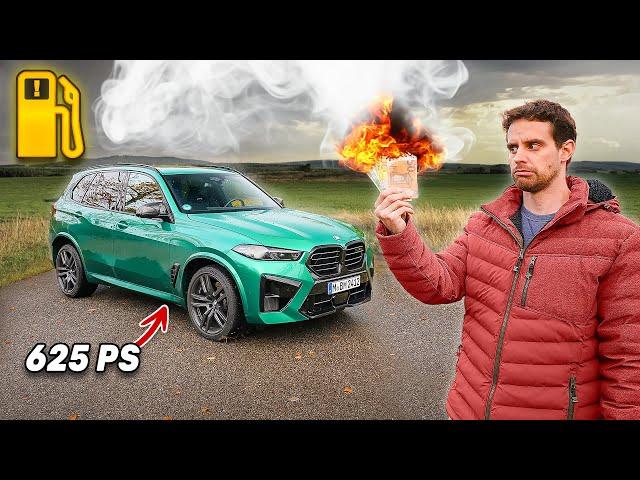 Über 30 Liter! So viel verbraucht der BMW X5 M Competition wirklich!