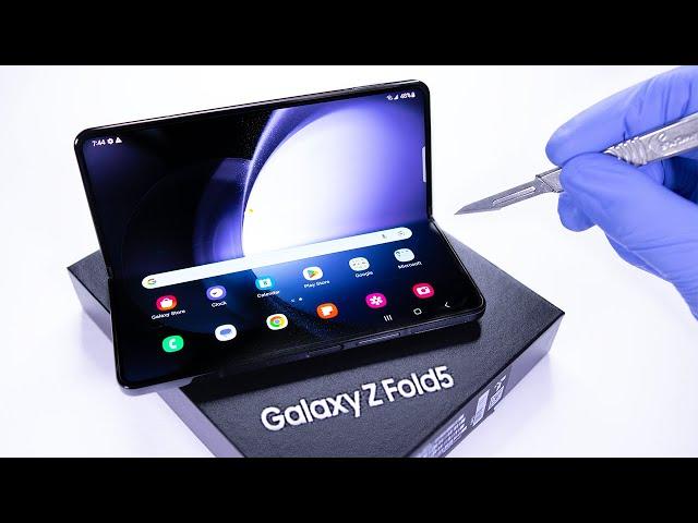 Samsung Galaxy Z Fold 5 Unboxing - ASMR