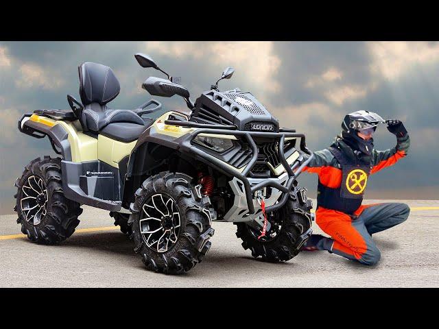 ТОП квадр за эти деньги! Пересаживаемся? Новый квадроцикл Loncin XWolf 700 2024 Mud!