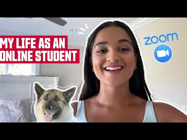 My Life as an Online University Student | Online School Routines Vlog