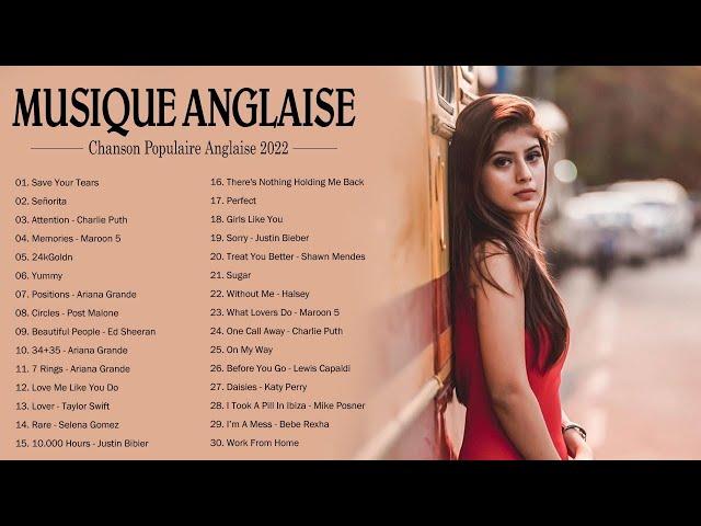 Les Chansons 2022 Anglais  Chansons 2022 Nouveauté  Playlist Chanson Anglaise 2022