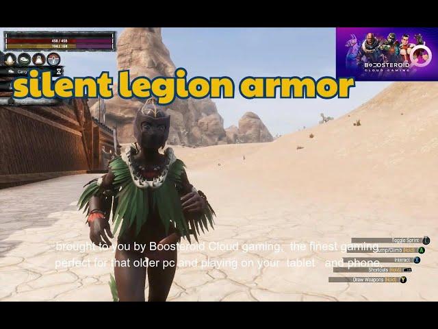 Conan Exiles farming silent legion armor unnamed city #Boosteroid #conanexiles