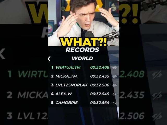 When you accidently drive a world record..