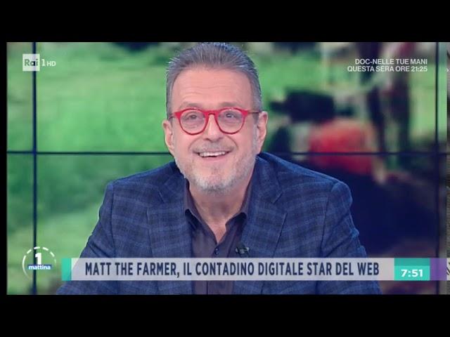 Matt The Farmer, il contadino ''digitale'' star del web - UnoMattina 12/11/2020