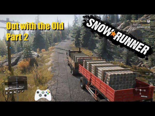 SnowRunner 28 - Contract: Out with the Old - Part 2
