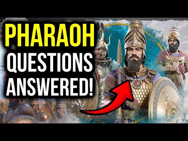 FULL BREAKDOWN of the Dynasties Update Q&A for Total War: Pharaoh!