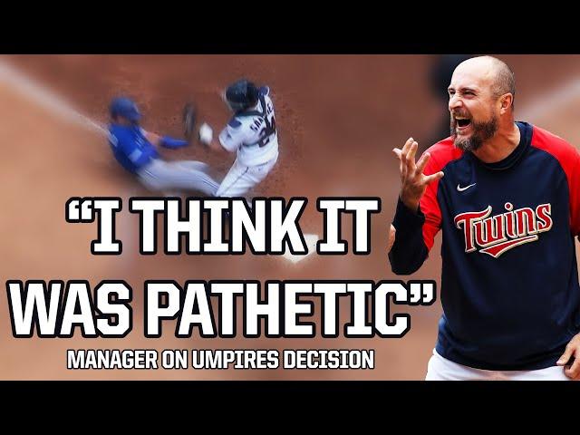 Rocco Baldelli loses mind after replay review, a breakdown