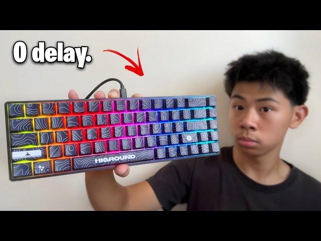 i bought a TIKTOK gaming keyboard...