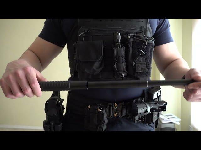 ASMR - POLICE DUTY BELT AND PLATE CARRIER TOUR