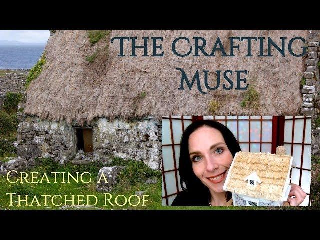 Thatched Roof for Miniature Houses in D&D and TTRPG Terrain