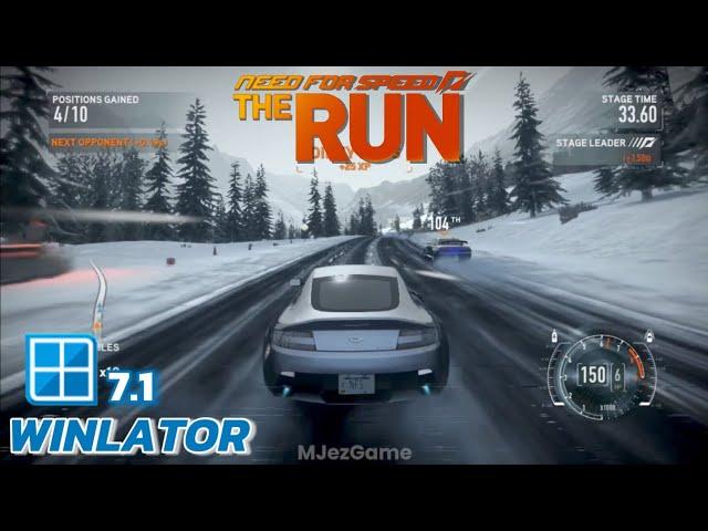 Winlator - Gameplay Need For Speed The Run - Windows