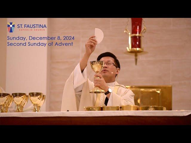 Sunday, December 8, 2024 - Sunday Mass at St. Faustina