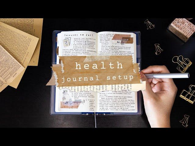 2022 Health and Wellness Journal Setup | Hobonichi Weeks ‍️