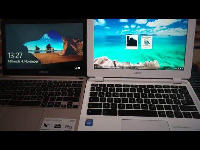 Chrome OS vs Win 10 boot time