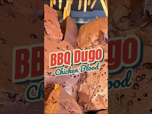 BBQ Dugo Chicken Blood .. #filipinofood #food #streetfood