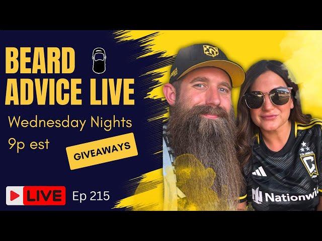 Beard Advice LIVE [Deadman's Beard Co GIVEAWAYS] ep215!