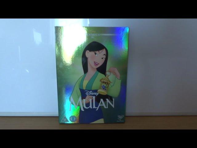 Mulan (UK) DVD Unboxing