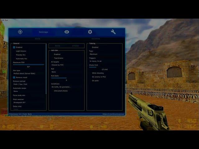 COUNTER-STRIKE 1.6 PSILENT V4 HACK - VAC BYPASS 2025