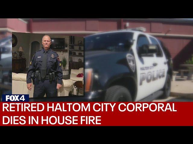 Retired Haltom City police corporal killed in Azle house fire remembered as a dedicated community se