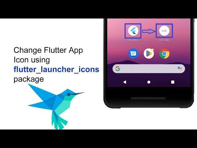 Change Flutter App Icons Flutter(Arabic)- تغيير أيقونة التطبيق فلاتر