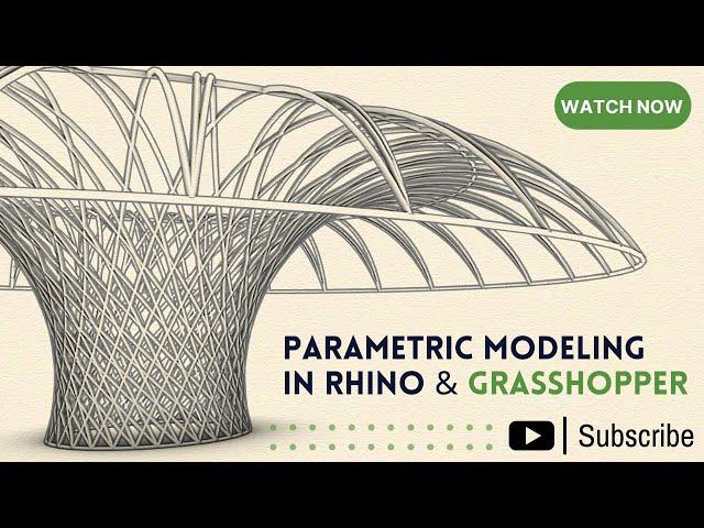 Grasshopper Tutorial for Beginners | Rhino 3d