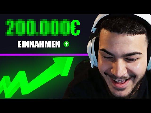 200.000€ DURCH SUBATHON..? TWITCH EINNAHMEN TALK | Rohaze