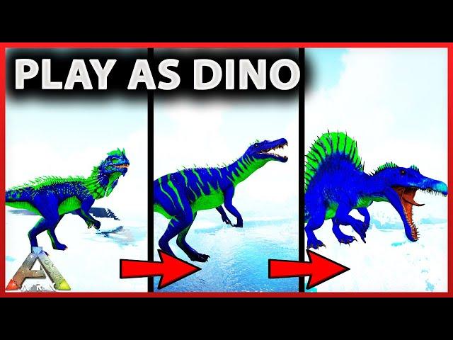 Spinosaurus Evrimi | PLAY AS DINO | Ark Survival Evolved Türkçe | UZUN VERSİYONU