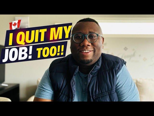 I quit my Job too!! No longer working in a bank in Canada.