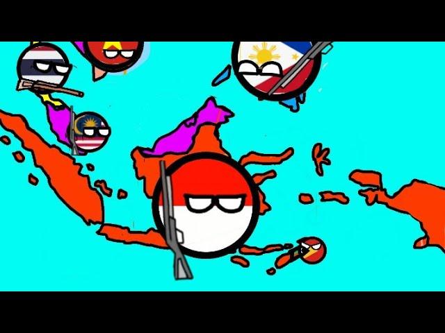 HISTORY OF INDONESIA 1900-2021 COUNTRYBALLS 