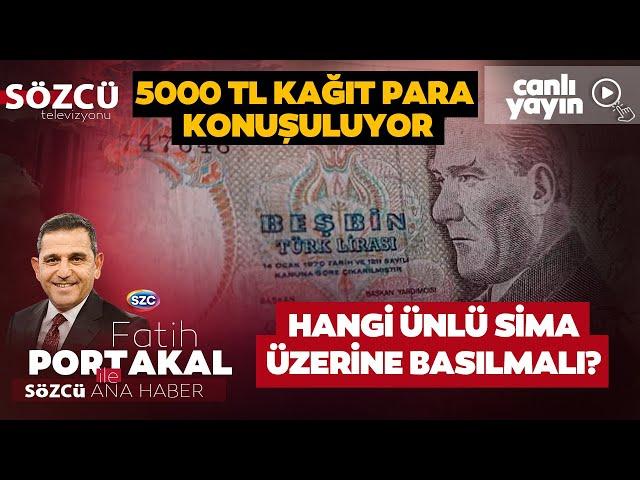 Fatih Portakal ile Sözcü Ana Haber 18 Kasım