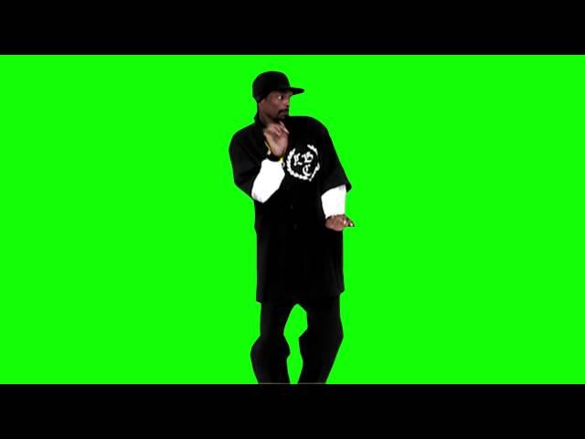 Snoop Dogg Smoke Weed Dance Green Screen Colored Version