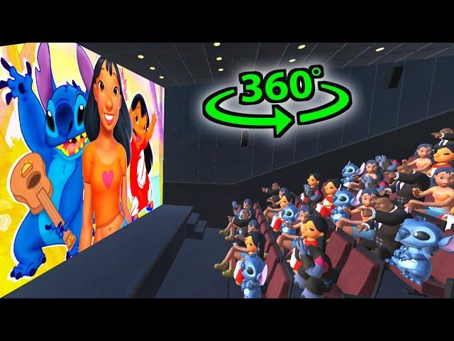 360° Lilo and Stitch - VR CINEMA HALL Experience #2 | VR 4K Experience