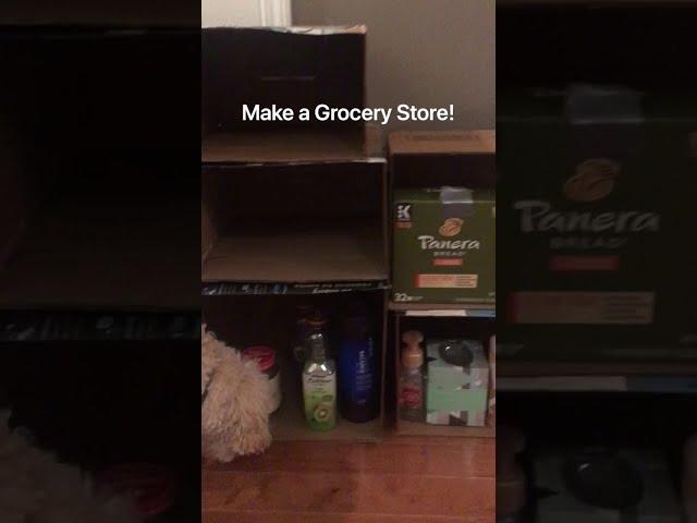 Reuse Recycle Play - Grocery Store