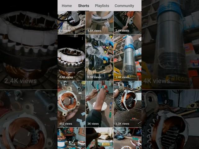 vishal motor winding 🪛️ #fanmotor #vishal #motor #trendingshorts