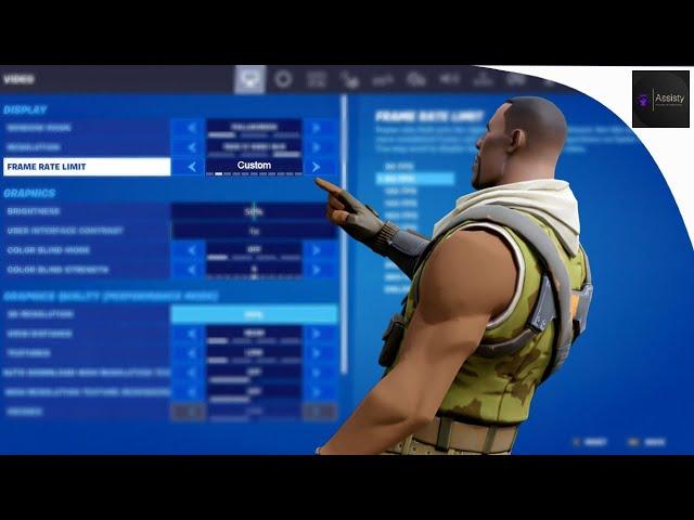 How To Setup A Custom FPS Cap In Fortnite | Tutorial