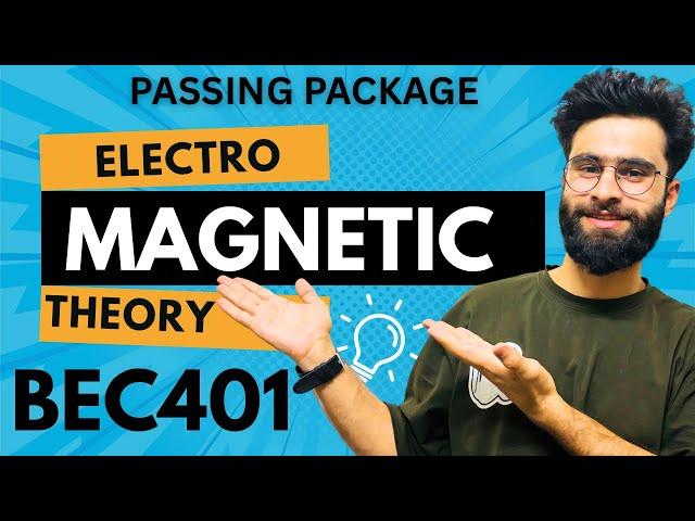 Electromagnetic Theory Vtu 4th Sem Important Questions| BEC401