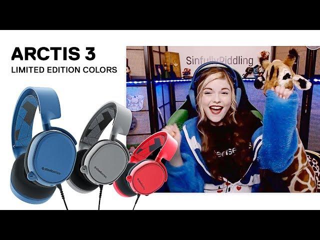 Make a Splash - Arctis 3 Colors Gaming Headset Now Available