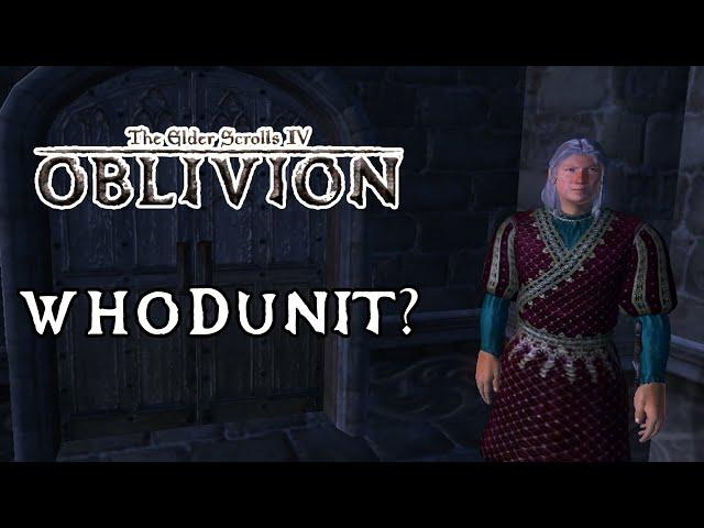 TES IV Oblivion - Whodunit? - Dark Brotherhood Questline 8